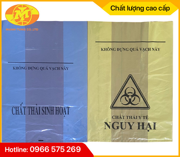 Túi Nilon đựng rác bệnh viện